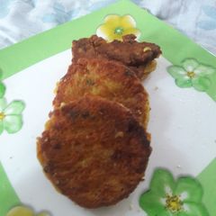 Bread sandwich besan cutlets A picture of Bread sandwich besan cutlets.