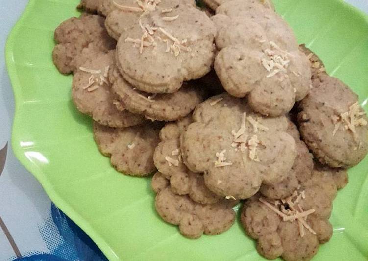 Resep Baby Cookies Abon Keju Lezat