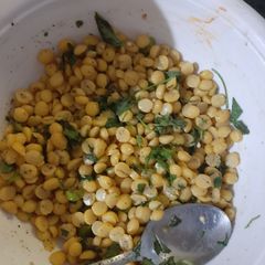 Chatpata boiled chana dal A picture of Chatpata boiled chana dal.