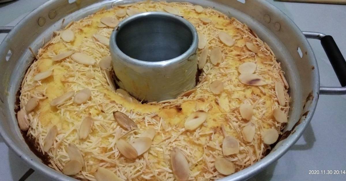 Resep Bolu Tape Keju Ala Tintin Rayner Oleh Bunda Atikah - Cookpad