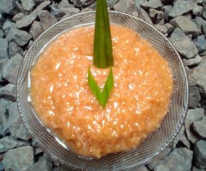 Cara Memasak Bubur ketan putih gula merah Ala Rumahan Cara Memasak Bubur ketan putih gula merah Ala Rumahan