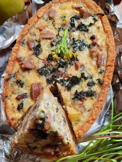 Foto resep Quiche dengan Crust Roti Tawar