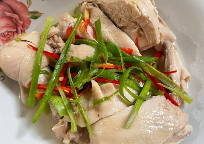 Ayam Rebus Ala Ta Wan gampang, sehat dan nikmat