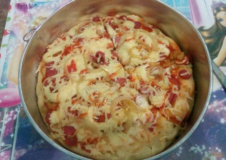 Resep Pizza empuk, simpel, maknyus, Enak Banget