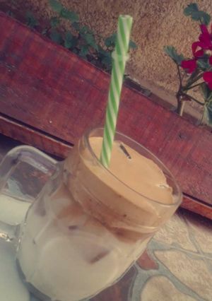 صورة لوصفة قهوة مثلجة ice coffee