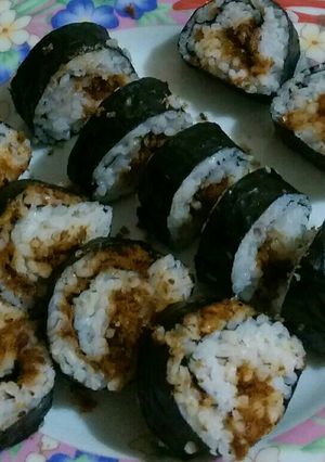 Foto resep Nasi Abon Gulung