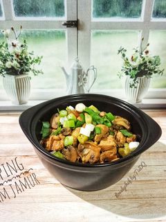 Foto resep Topping Ayam Jamur