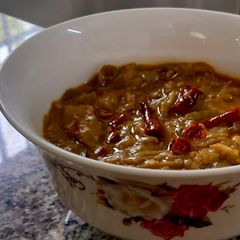 A picture of Stir fried tori.