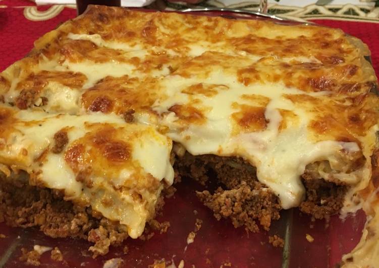 Lasanha tradicional italiana