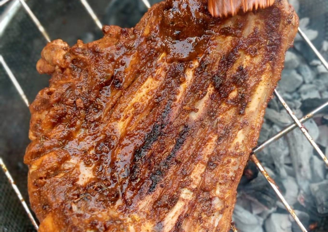 Grill rib