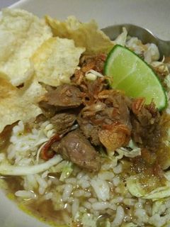 Foto resep Nasi Rawon Bumbu Jadi