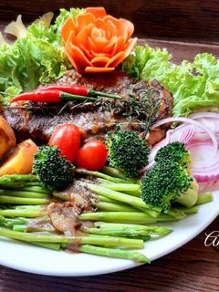 Hình của món Steak bò sốt phomai.