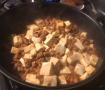 How To Serving Recipe Mapo tofu  Restaurant Style