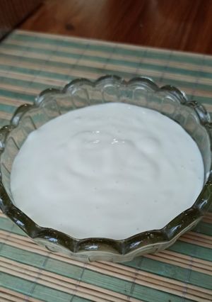 Una foto de Alioli o salsa de ajo