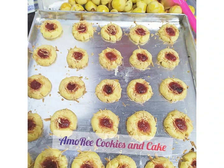 Recipe Strawberry cheese Thumbprint Cookies the Perfect Appealing