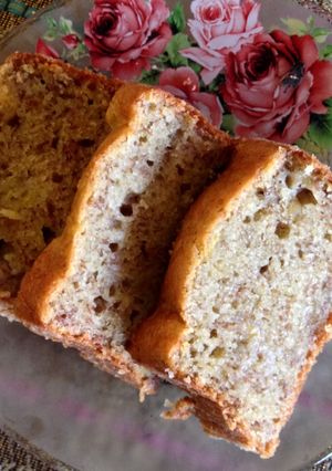 Foto resep Banana cake simpel dan anti gagal
