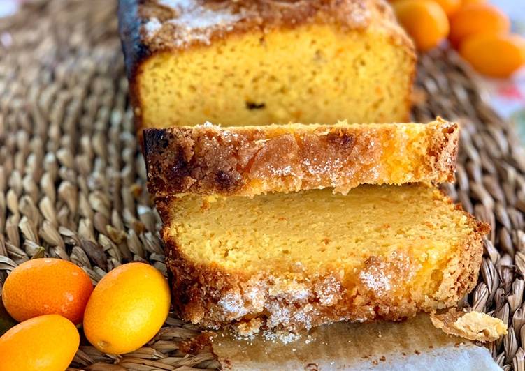 Bizcocho de kumquats
