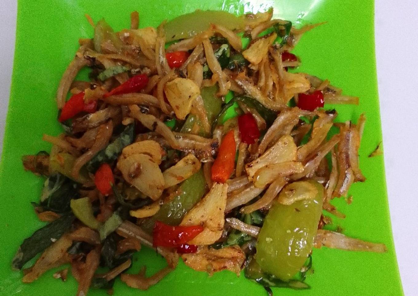 Teri Asin Goreng