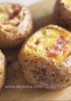 Foto resep Easy stuffed potato