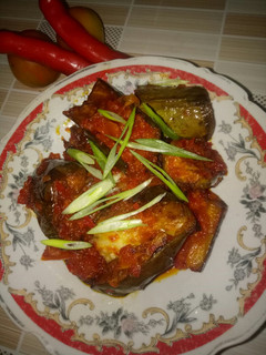 Foto resep Sambel terong ungu
