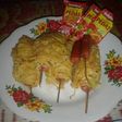 Sosis gulung mie instan