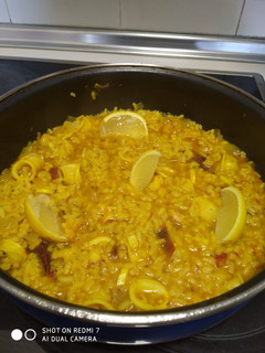 Una foto de Arroz a banda