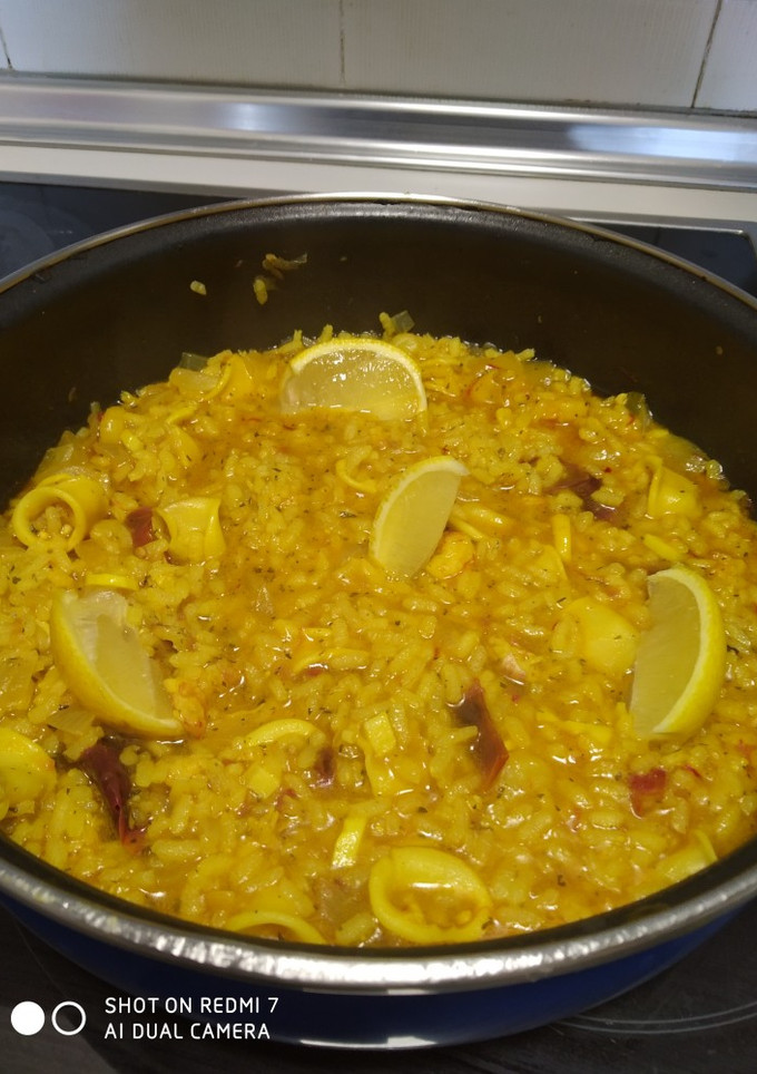 Una foto de Arroz a banda