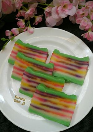 Foto resep Kue Lapis Neon #pr_lapistradisional
