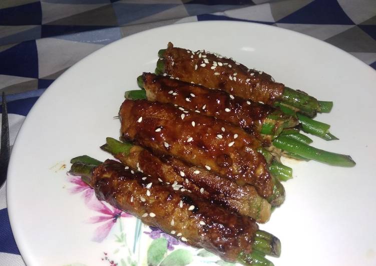 Cara Bikin Buncis Roll Sukiyaki Anti Gagal