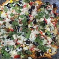 A picture of Vegetables Nachos.