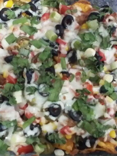 A picture of Vegetables Nachos.