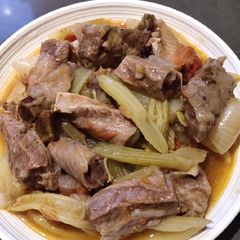 Beef Stew with Celery and Tomato A picture of Beef Stew with Celery and Tomato.