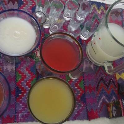 Pulque curado con mango Receta de MARTÍN GERARDO RAMÍREZ CORREA- Cookpad