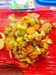 Una foto de Revuelto de zucchini y zanahoria 🍳