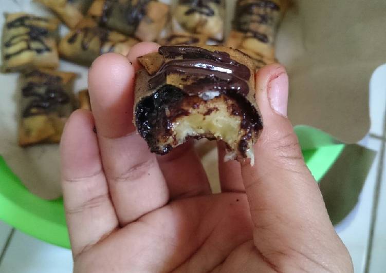 Piscok Mini Dobel Coklat