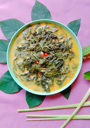 Foto resep 081. Gulai Daun Singkong ala Minang