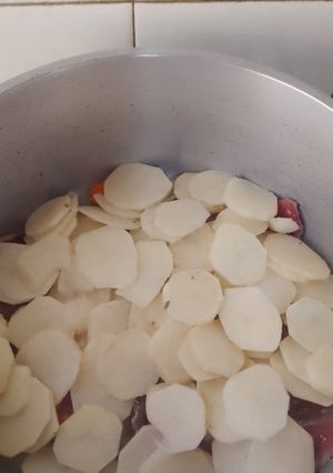 Una foto de Bifes a la criolla