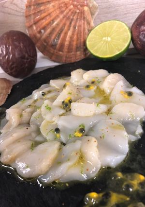 Une photo de Carpaccio St-Jacques / Passion