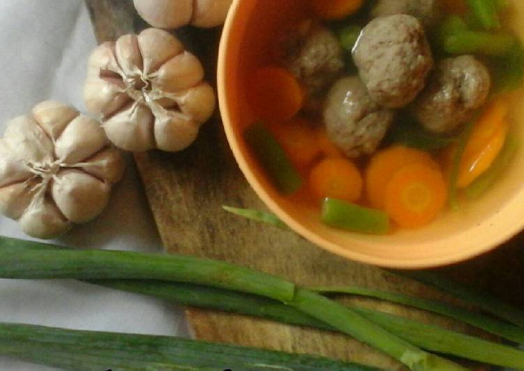 Resep Sop bola&#34; daging Yang Lezat Sekali