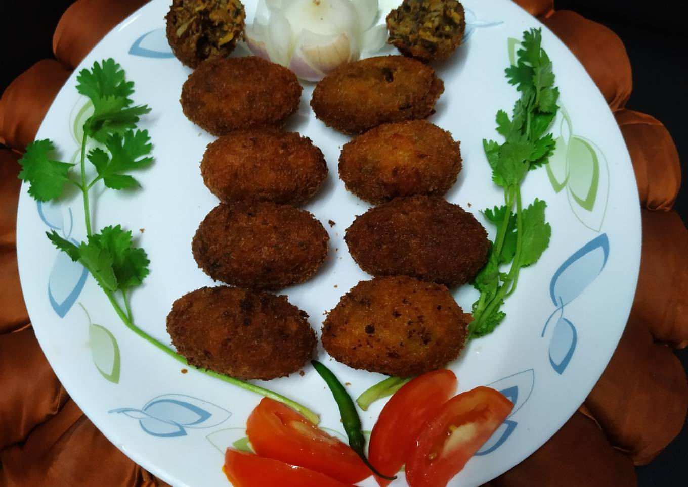Banana flower Cutlet