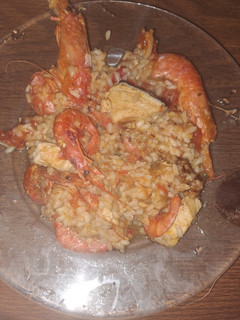 Una foto de Arroz meloso en paella