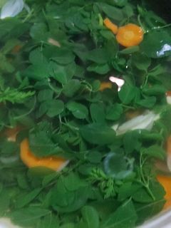 Foto resep Sayur Bening Kunci Daun Kelor