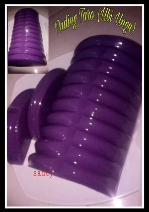 Foto resep Puding Taro (Ubi Ungu)