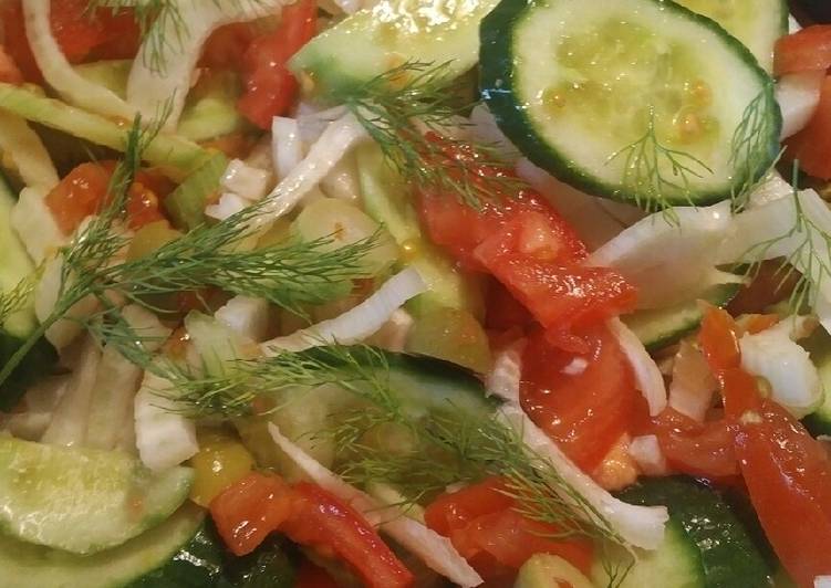 How to Make Super Quick Homemade Fennel Salad
