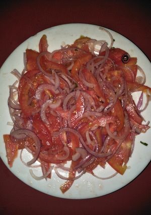 A picture of Kachumbari.