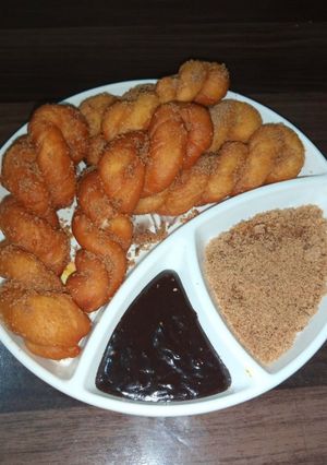 A picture of Korean Doughnuts.