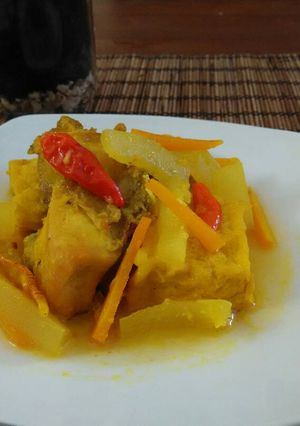 Foto resep Ayam Asam Kuning