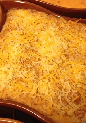 A picture of Re-fried Bean Dip.
