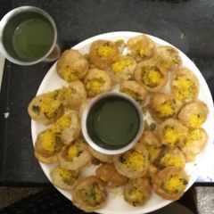 A picture of Homemade Pani Puri.