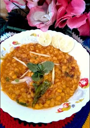 A picture of Korma chnna dal.